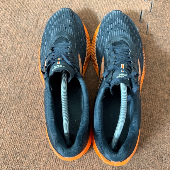 Brooks Hyperion Tempo Mens Running Shoes Black Orange 1103391D064 Size 11 B+ gym main image 7